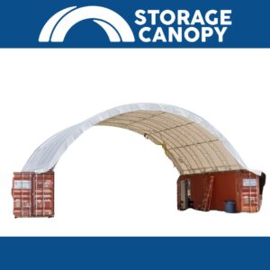 Shipping container roof 40x40 double truss