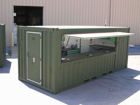 shipping container workshop