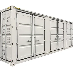 Shipping Container 40ft High Cube With 4 Side Double Doors
