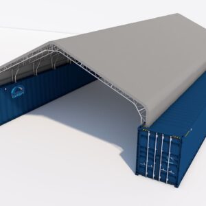 Container roof 40x80 top persp right