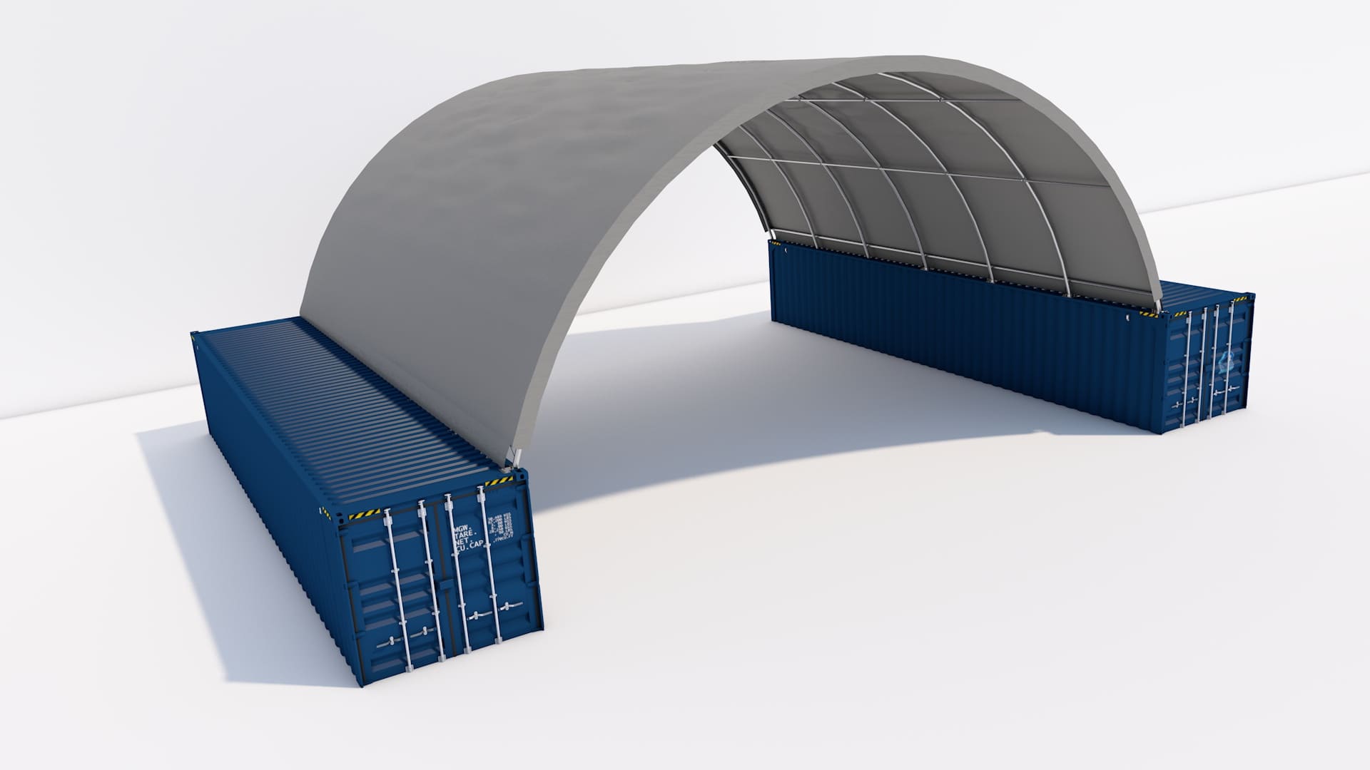 Quonset hut building 40x40 top pers left