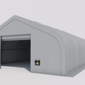 fabric building 33W 50L 17H - persp right open grey