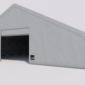 fabric building 70W 120L 28H - pers right open grey