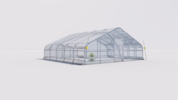 High tunnel Greenhouse + 2525P - persp left logo